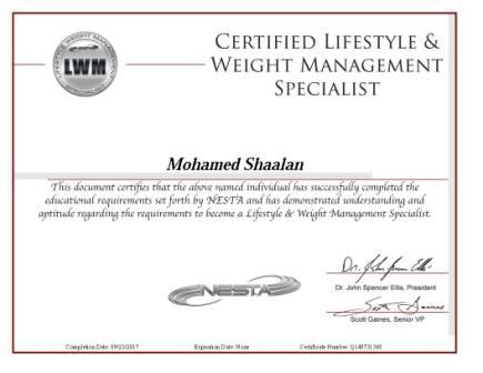 Lifestyle and Weight Management Specialist