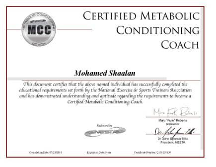 Metabolic Conditioning Coach